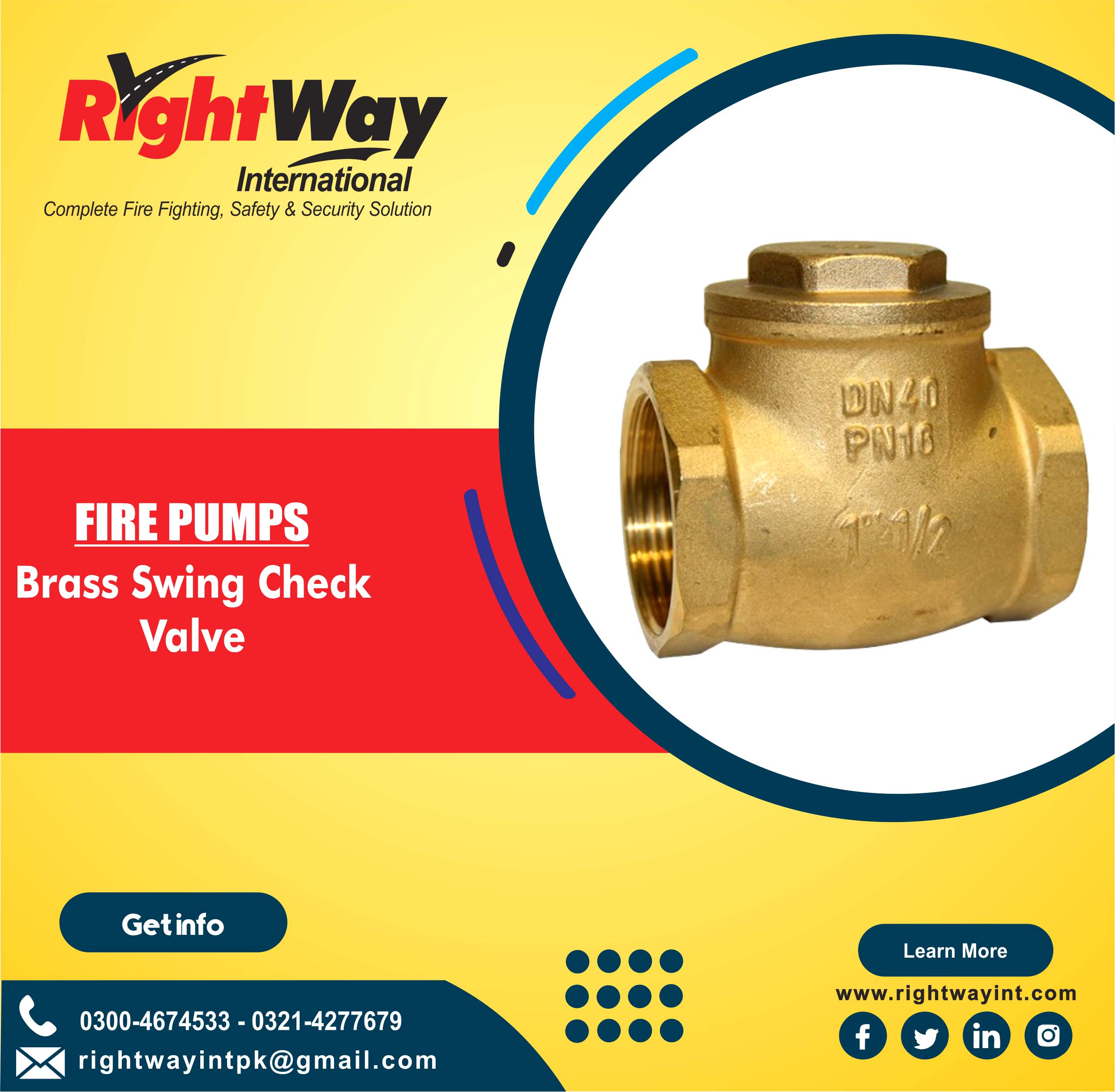 Brass Swing Check Valve