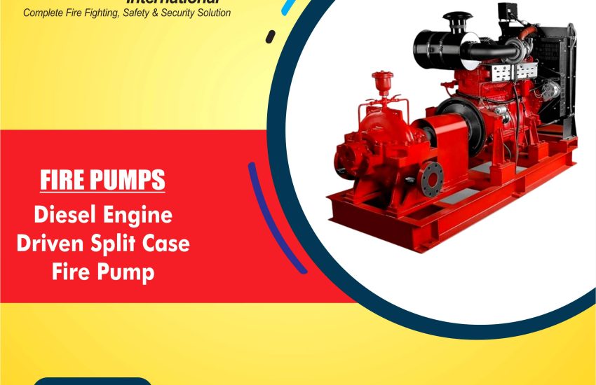 Diesel Engine Driven Split Case Fire Pump