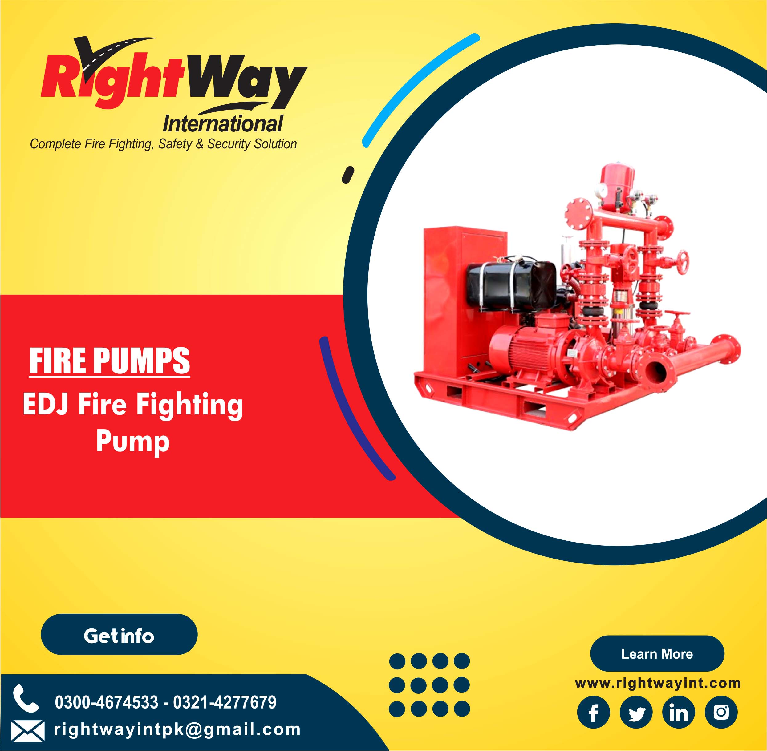 EDJ Fire Fighting Pump
