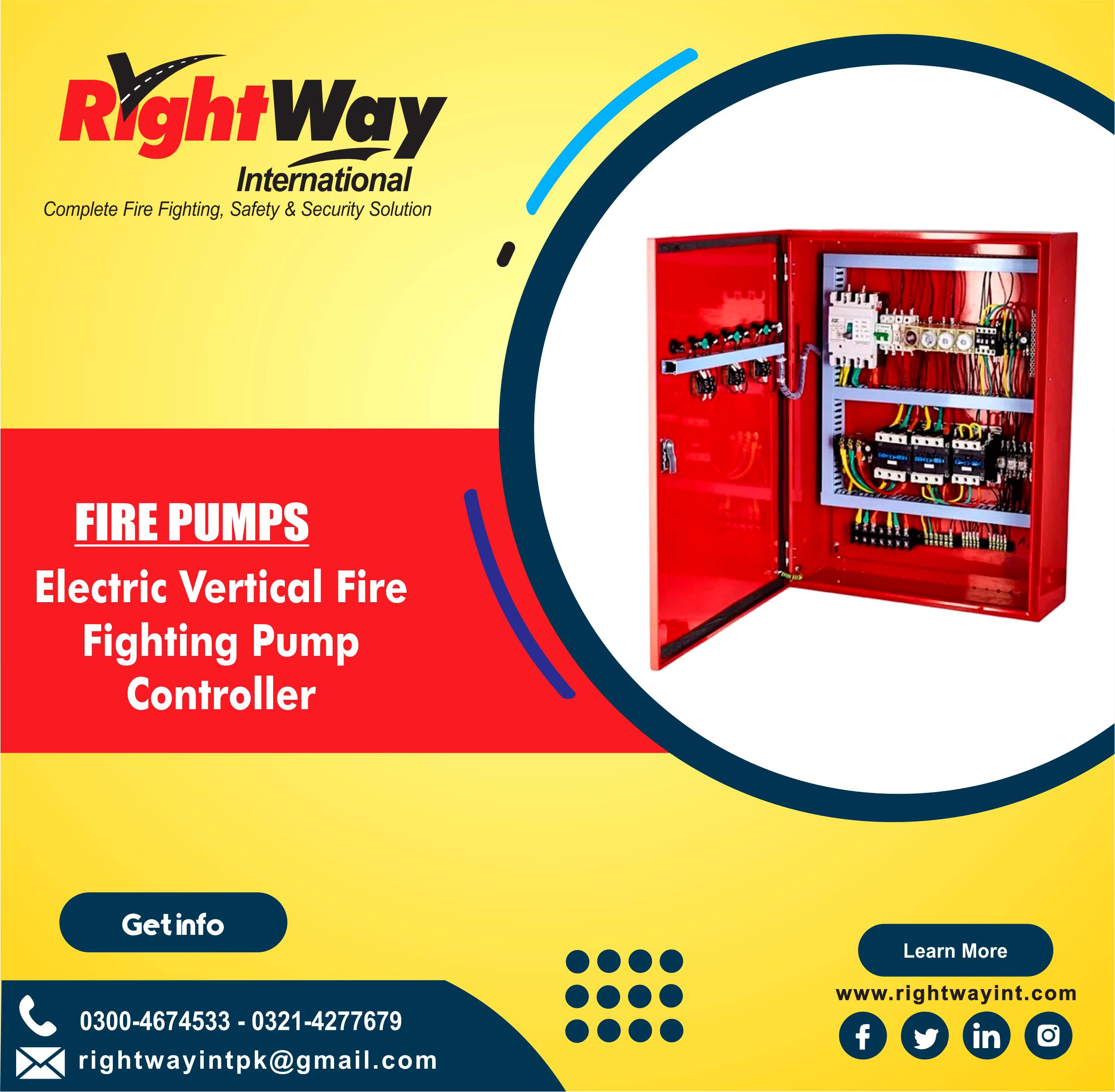 Electric Vertical Fire Fighting Pump Controller