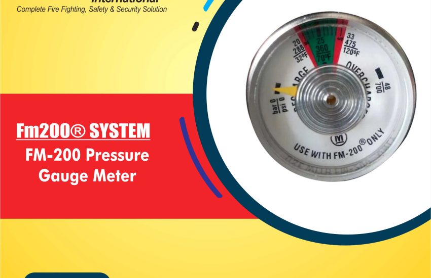 FM-200 Pressure Gauge Meter