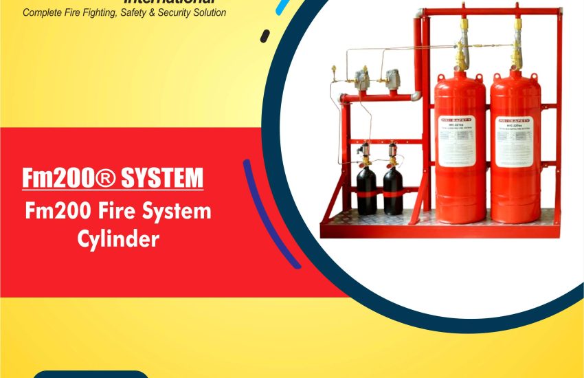 FM200 Fire System Cylinder
