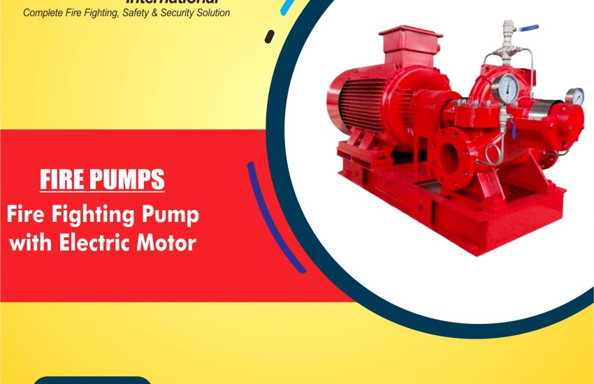 Fire Fighting Pump with Electric Motor