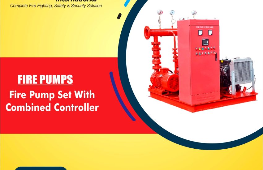 Fire Pump Set With Combined Controller