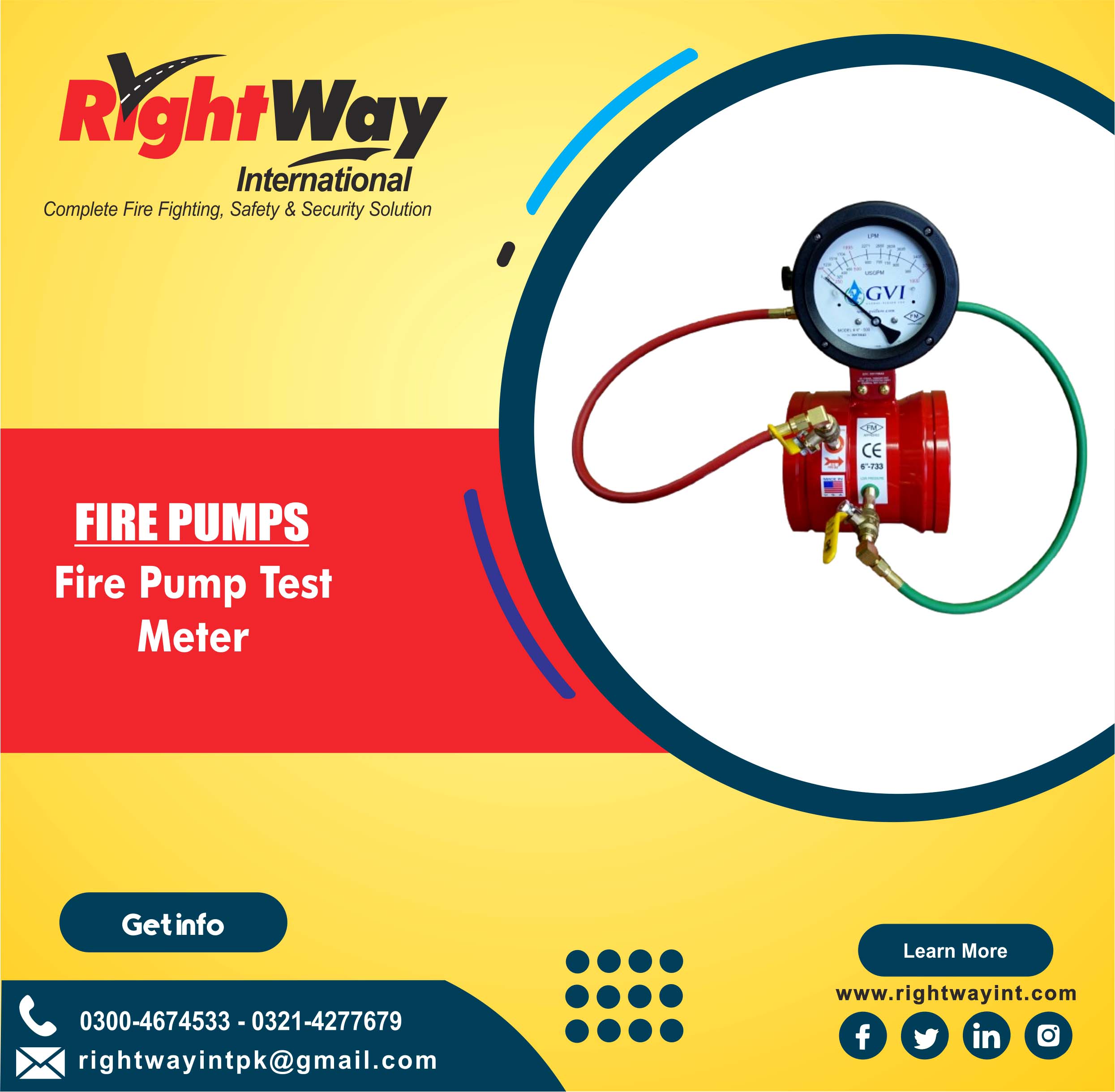 Fire Pump Test Meter