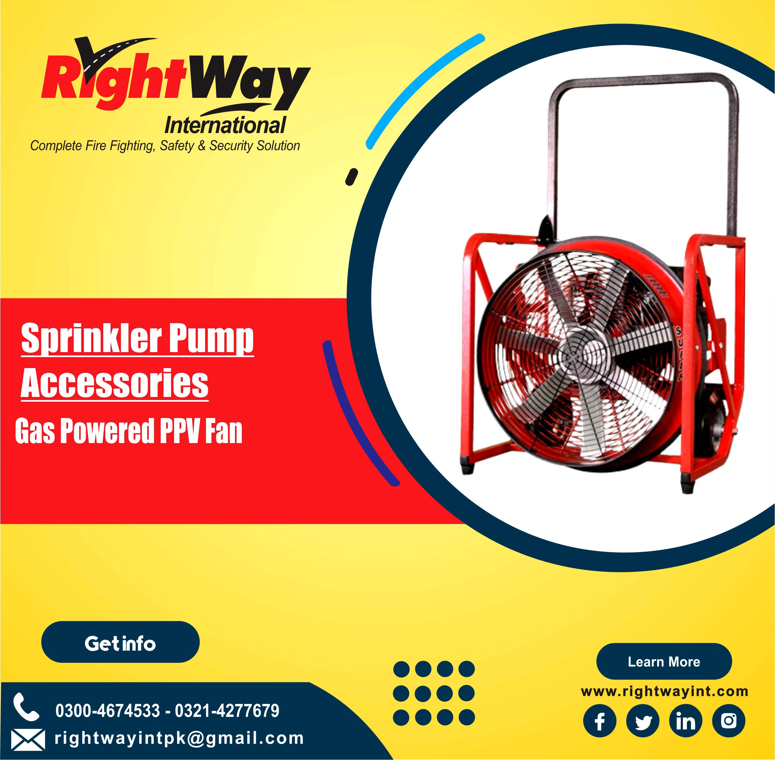 Gas Powered PPV Fan