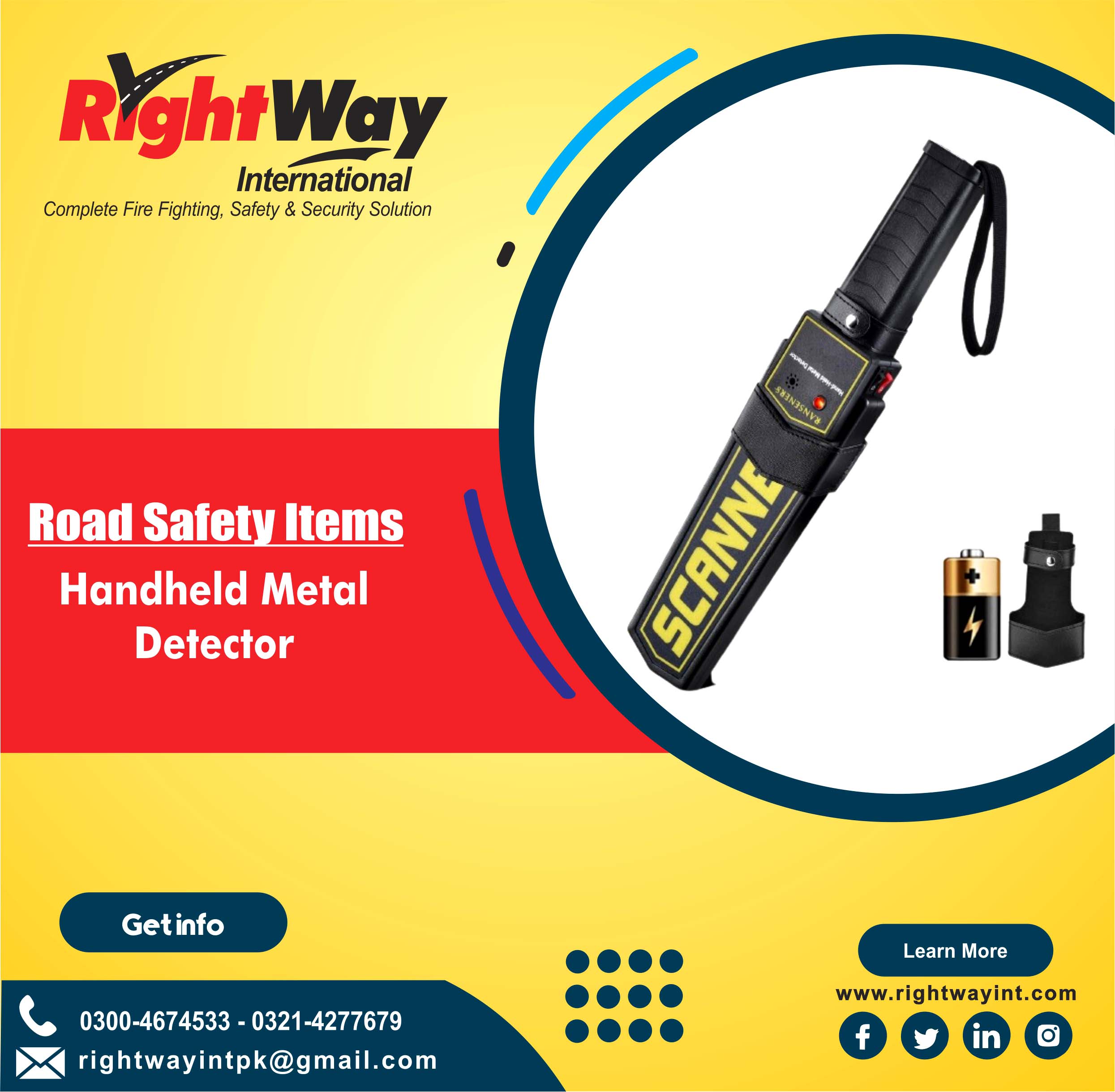 Handheld Metal Detector