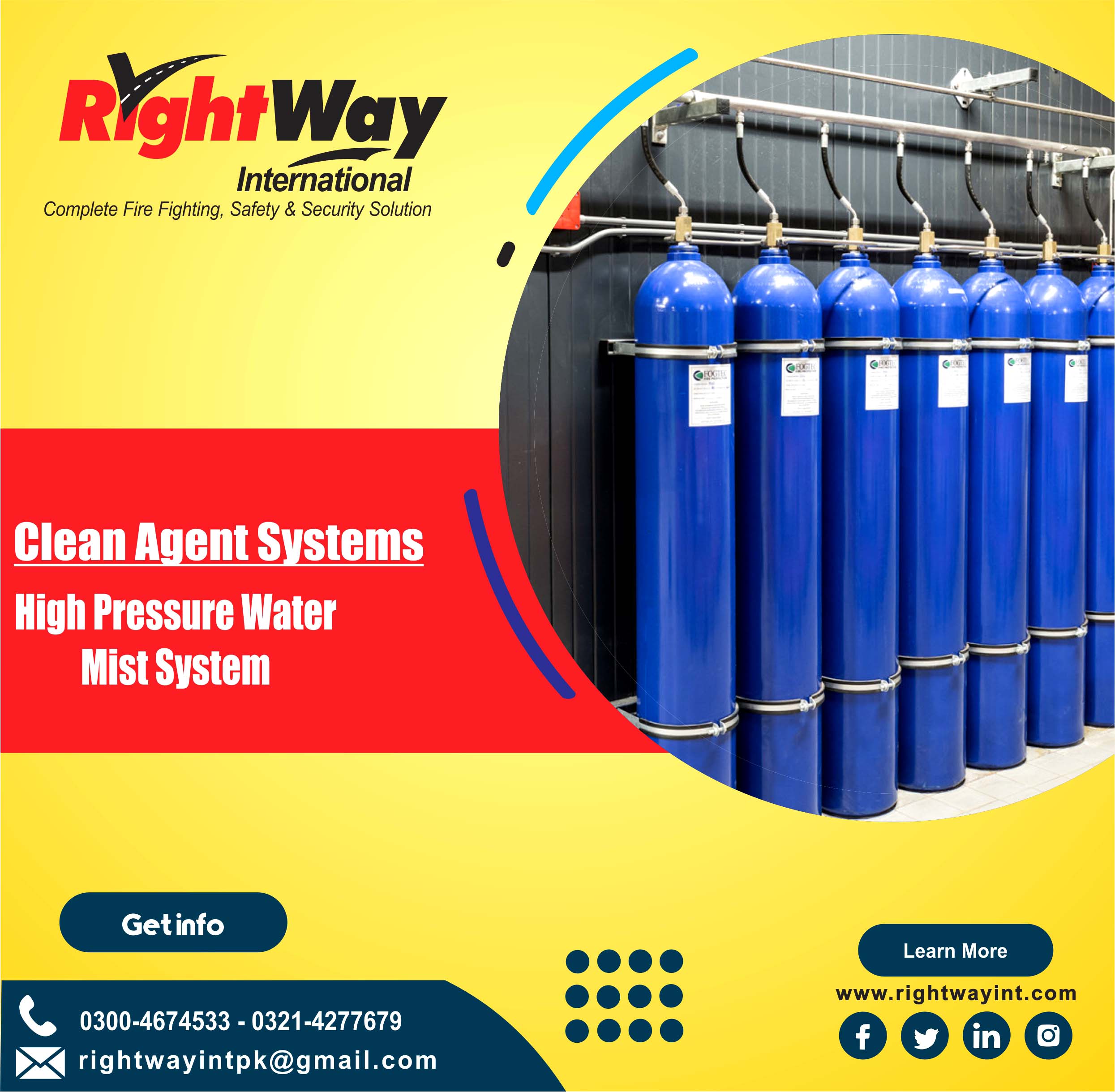 High Pressure Water Mist System