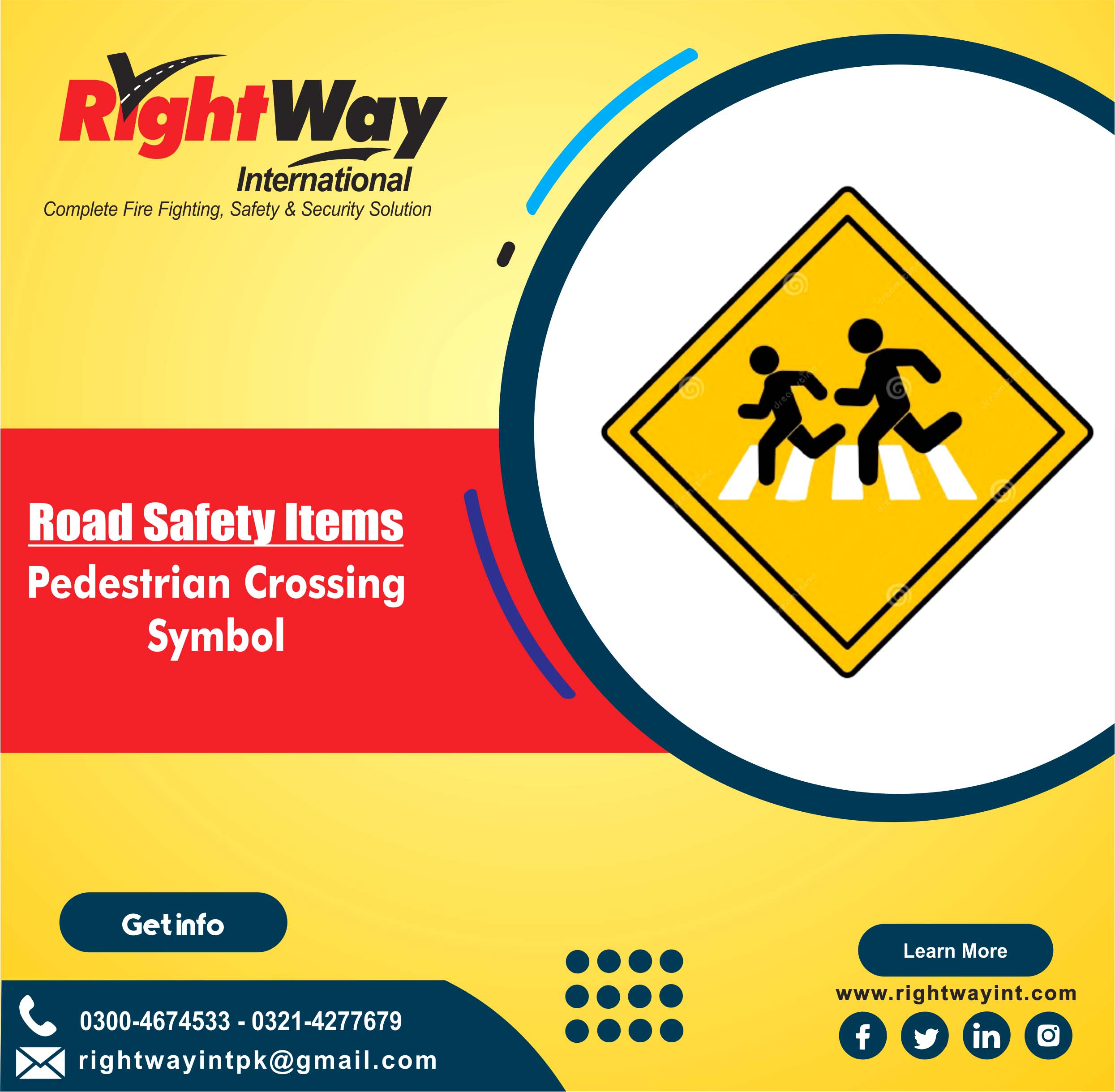 Pedestrian Crossing Symbol