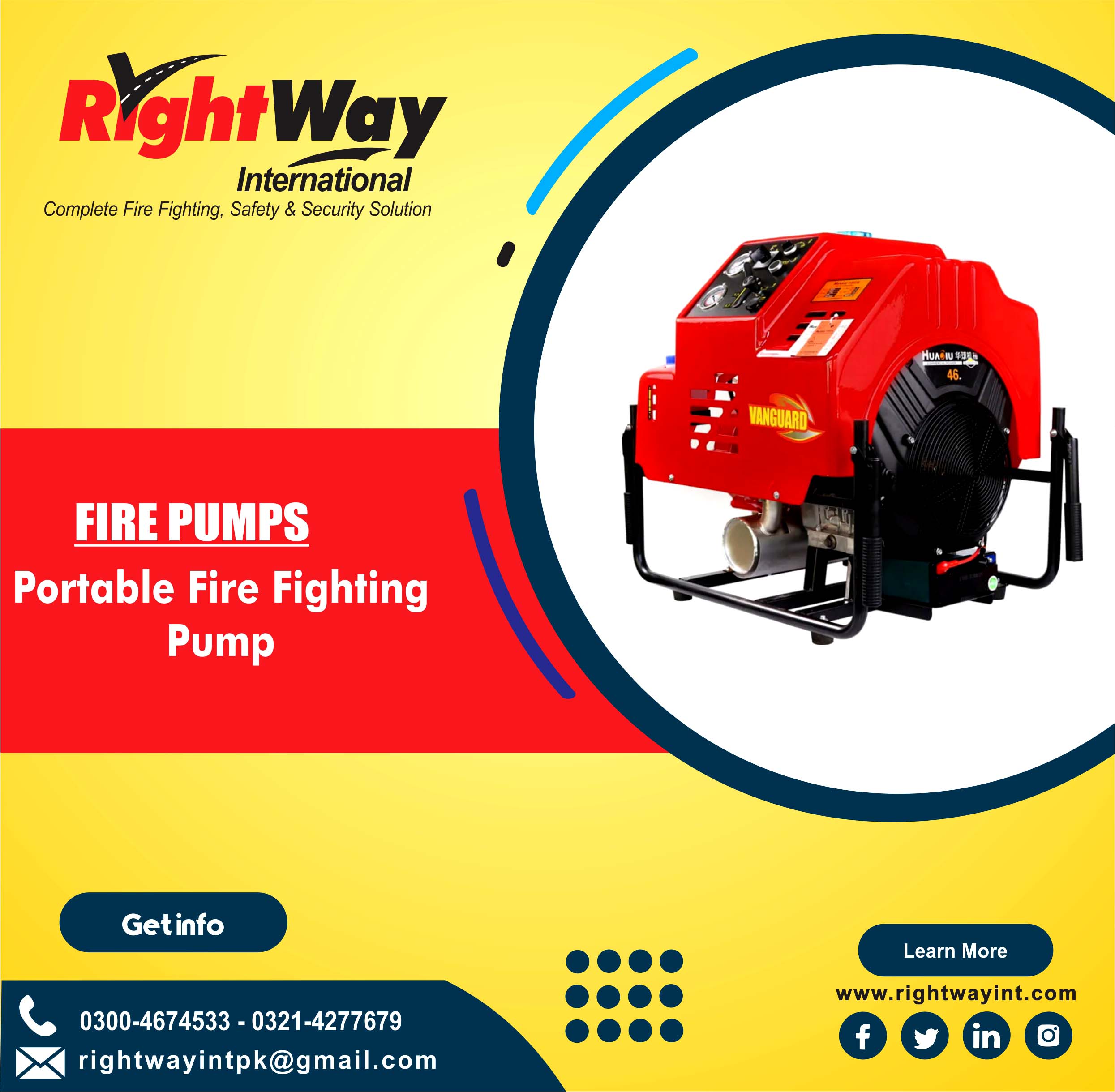 Portable Fire Fighting Pump