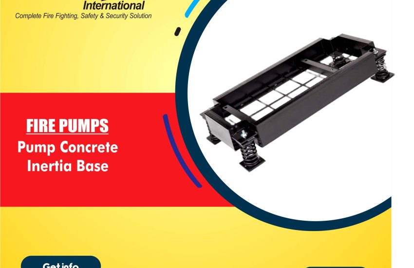 Pump Concrete Inertia Base