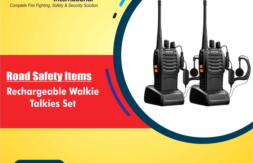 Rechargeable Walkie Talkies Set