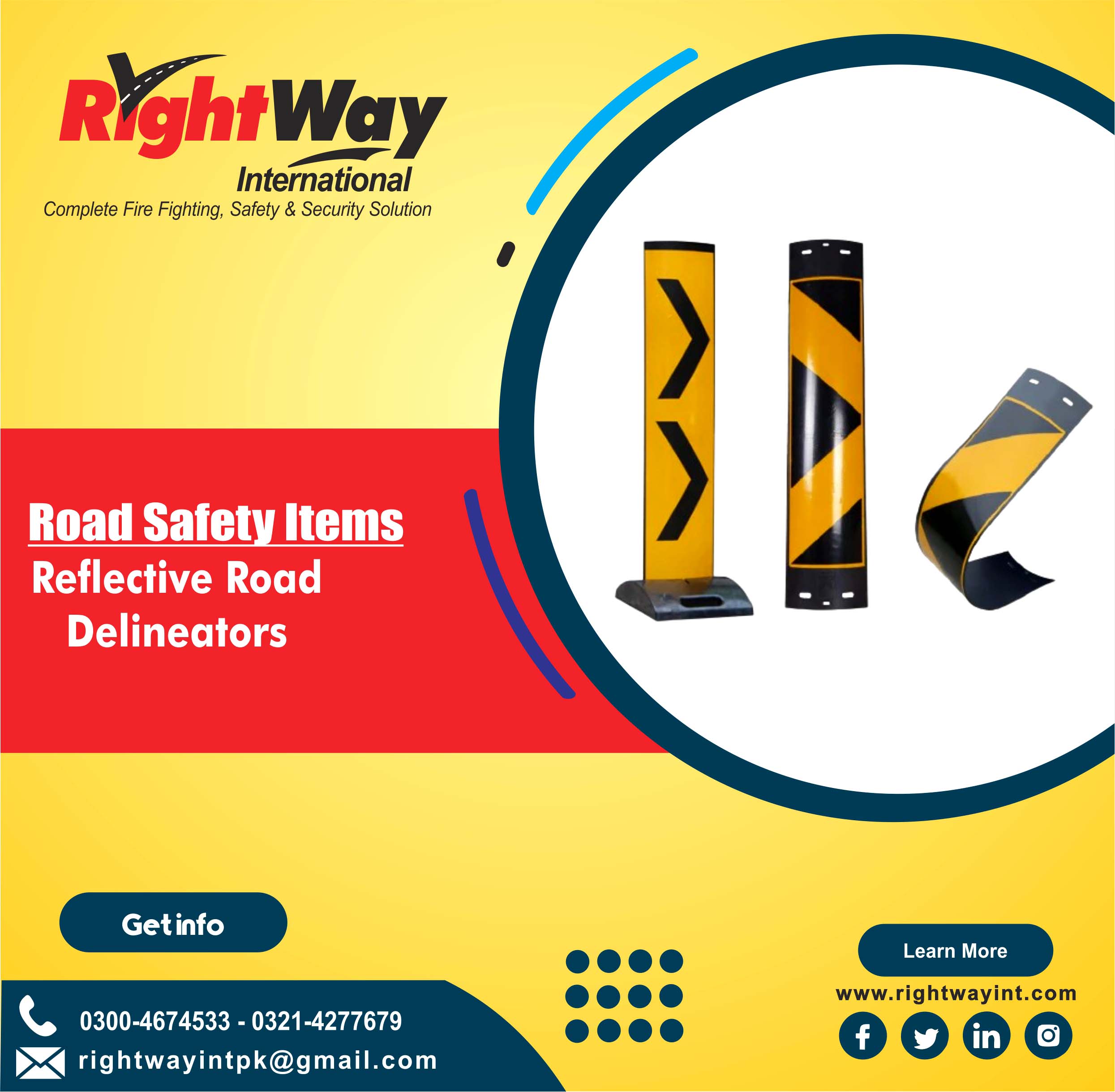Reflective Road Delineators