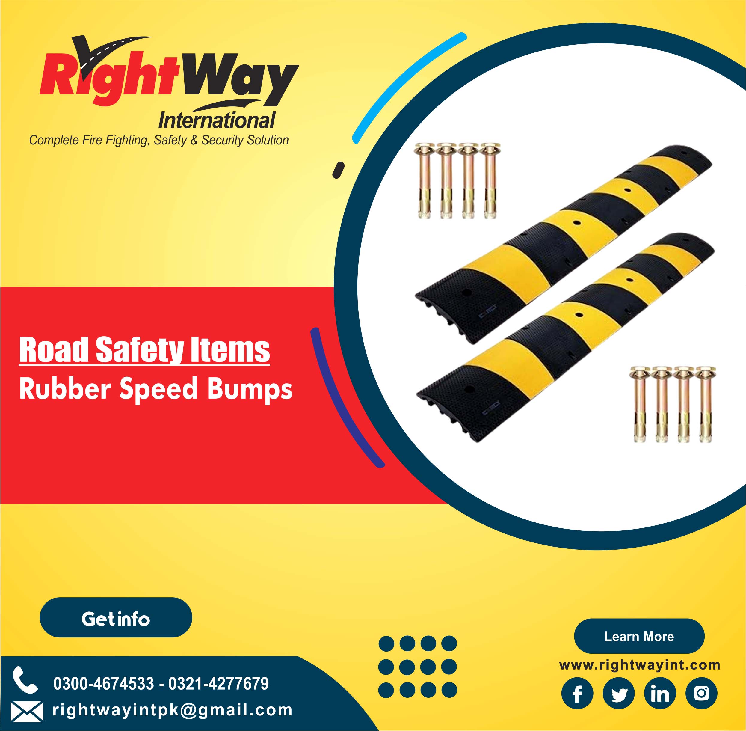 Rubber Speed Bumps