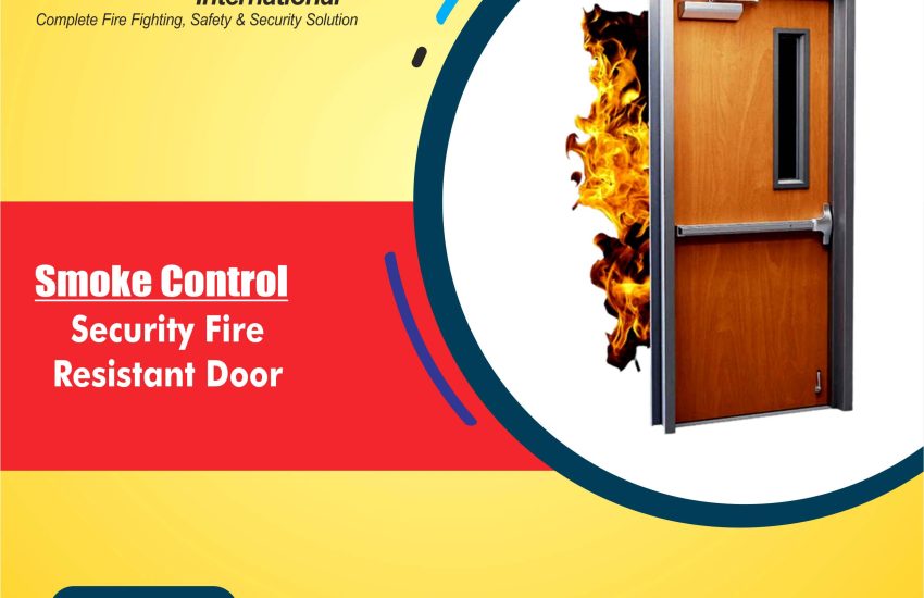 Security Fire Resistant Door