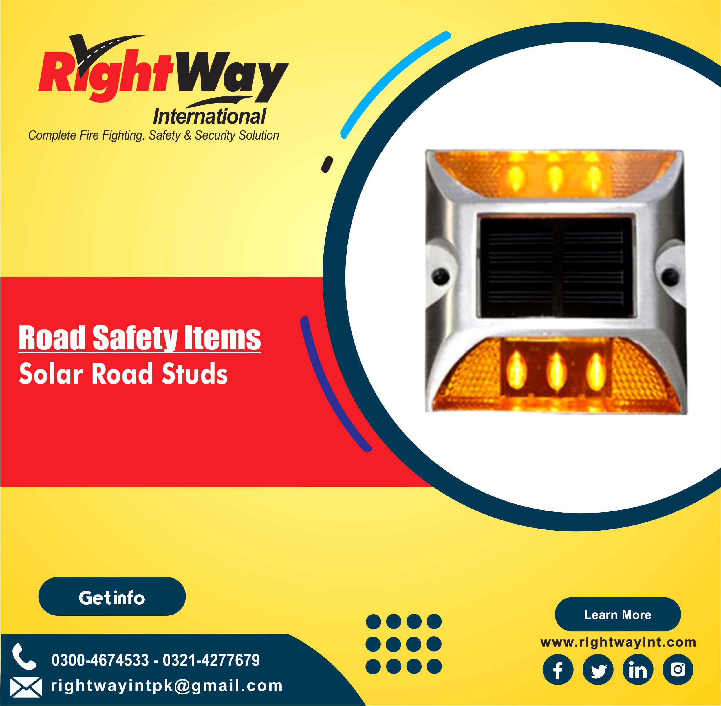 Solar Road Studs