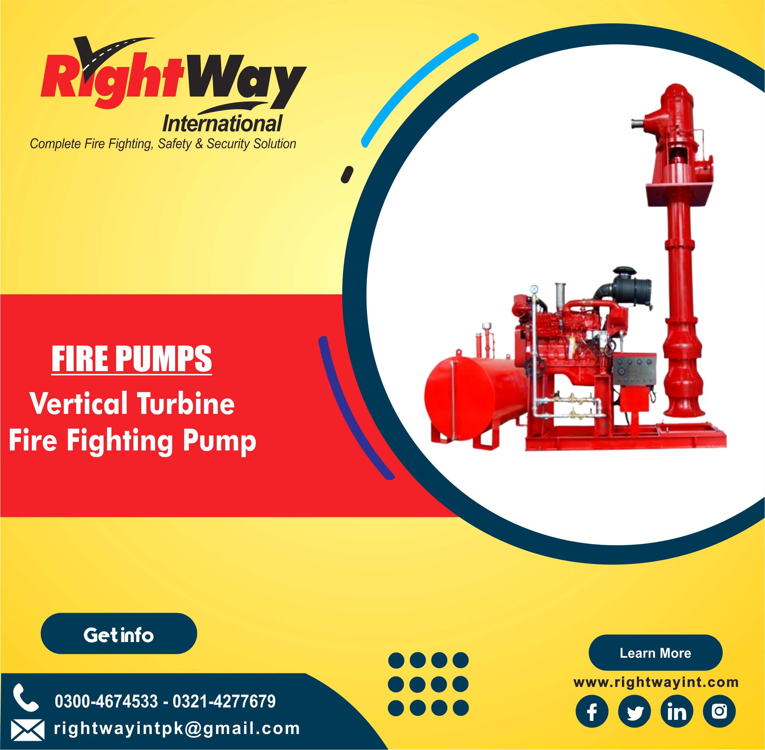 Vertical Turbine Fire Fighting Pump