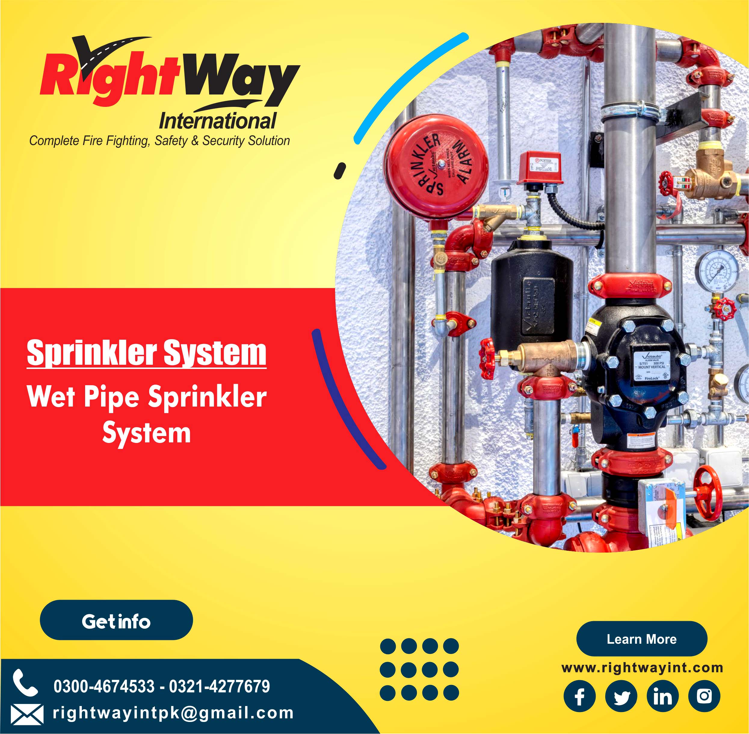 Wet Pipe Sprinkler System