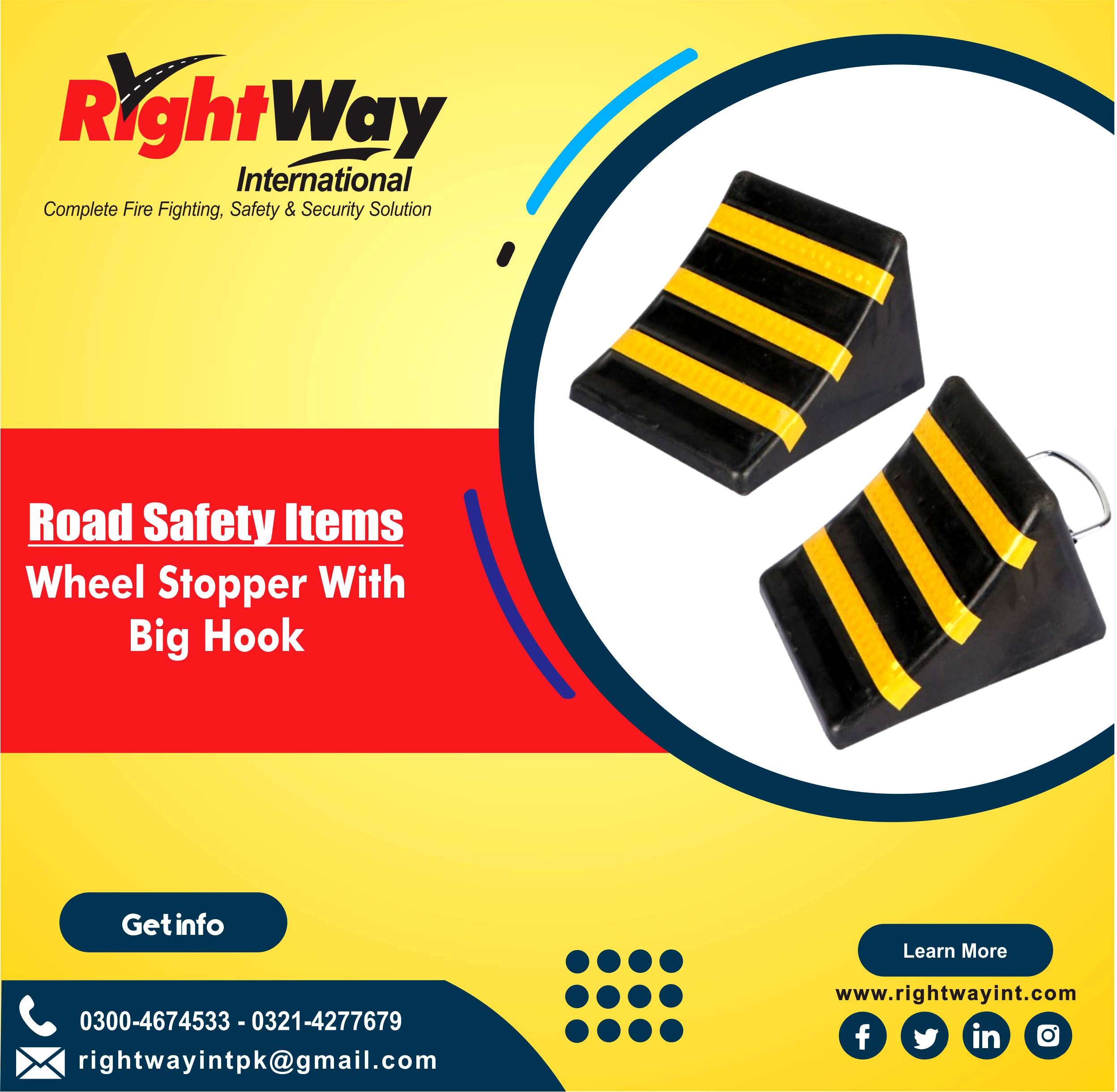 Wheel Stopper With Big Hook