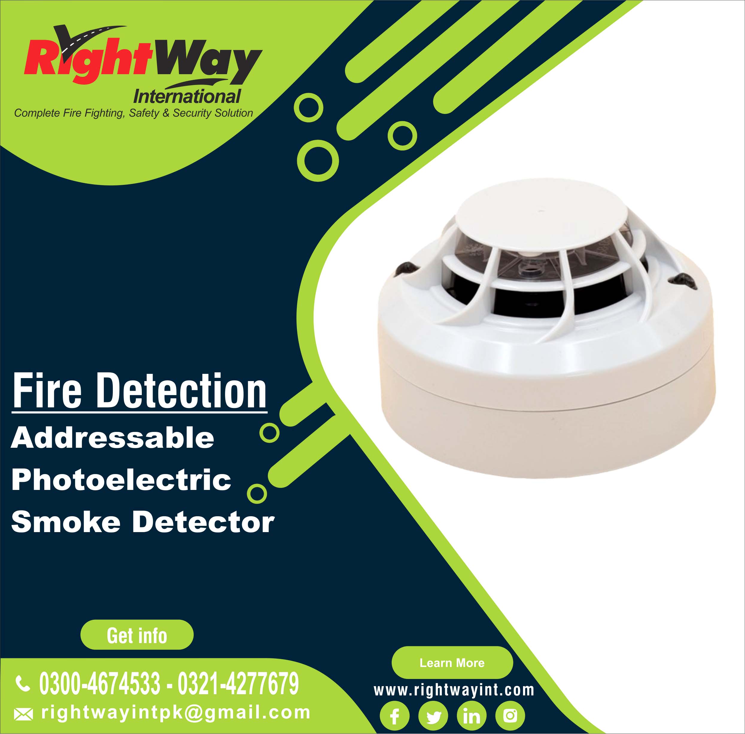 Addressable Photoelectric Smoke Detector