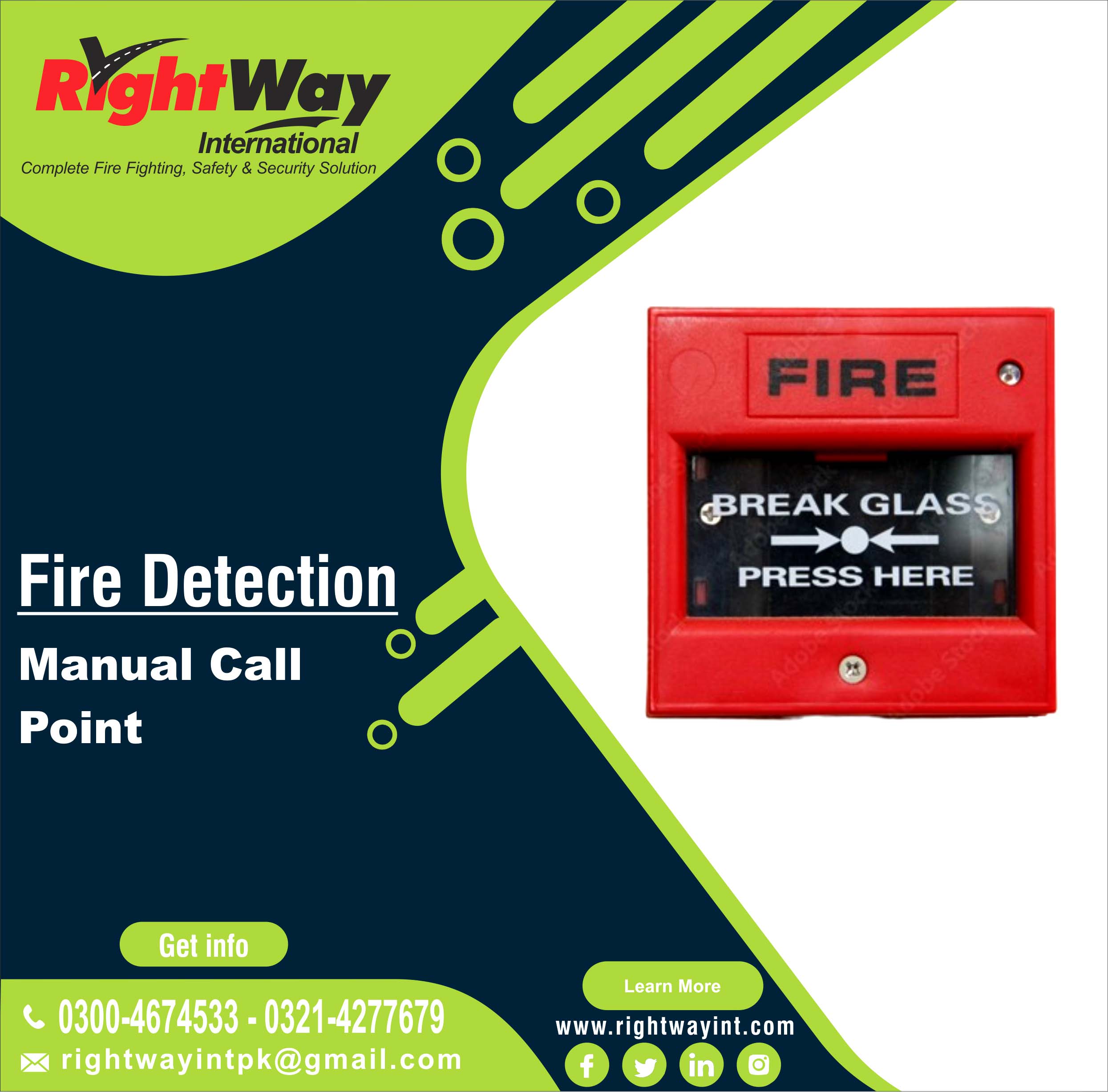 Fire Alarm Manual Call Point
