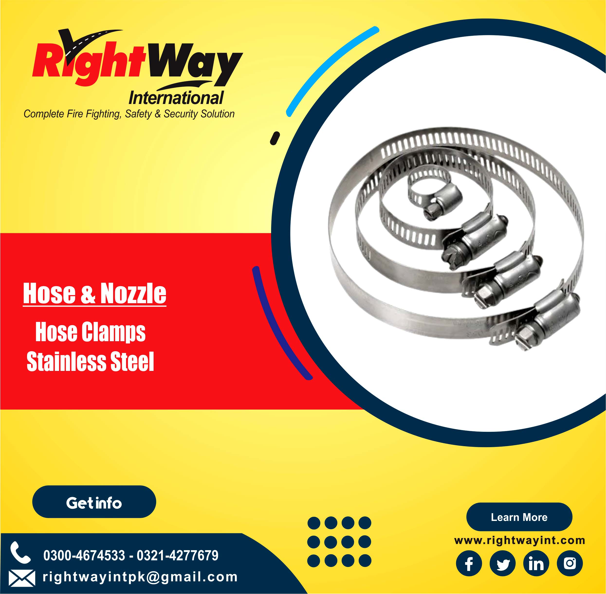 Hose Clamps-Stainless Steel
