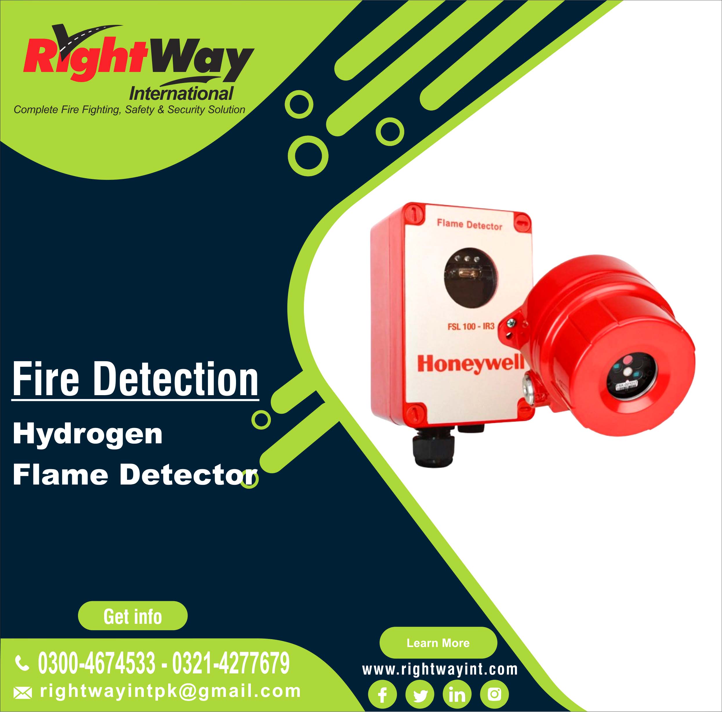 Hydrogen Flame Detector