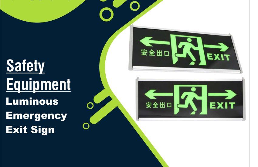 Luminous Emergency Exit Sign