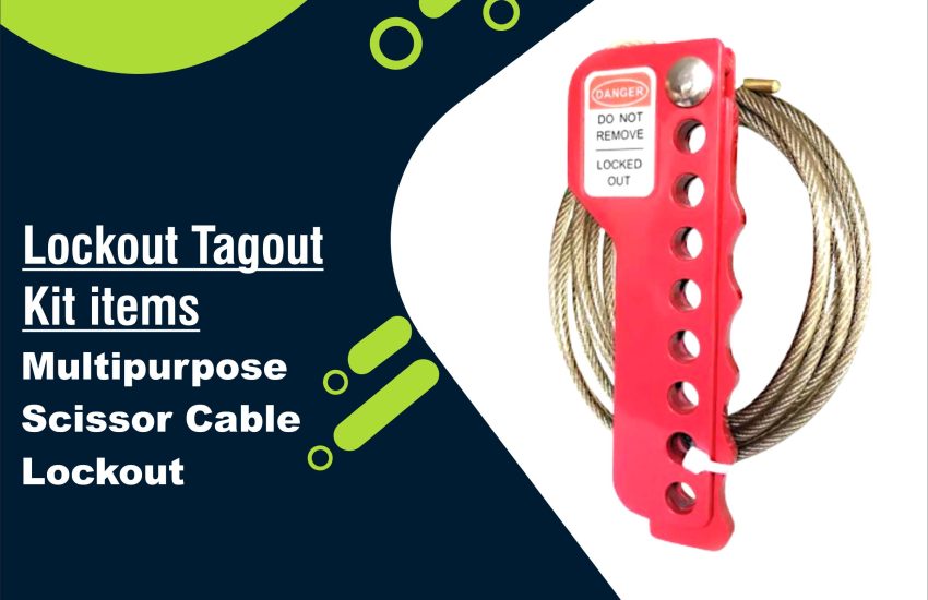 Multipurpose Scissor Cable Lockout