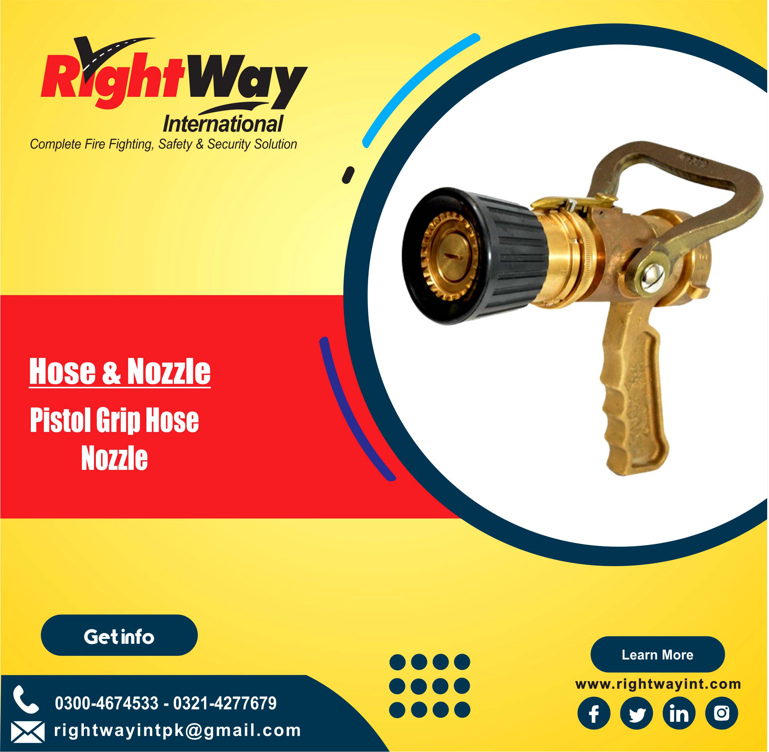 Pistol Grip Hose Nozzle