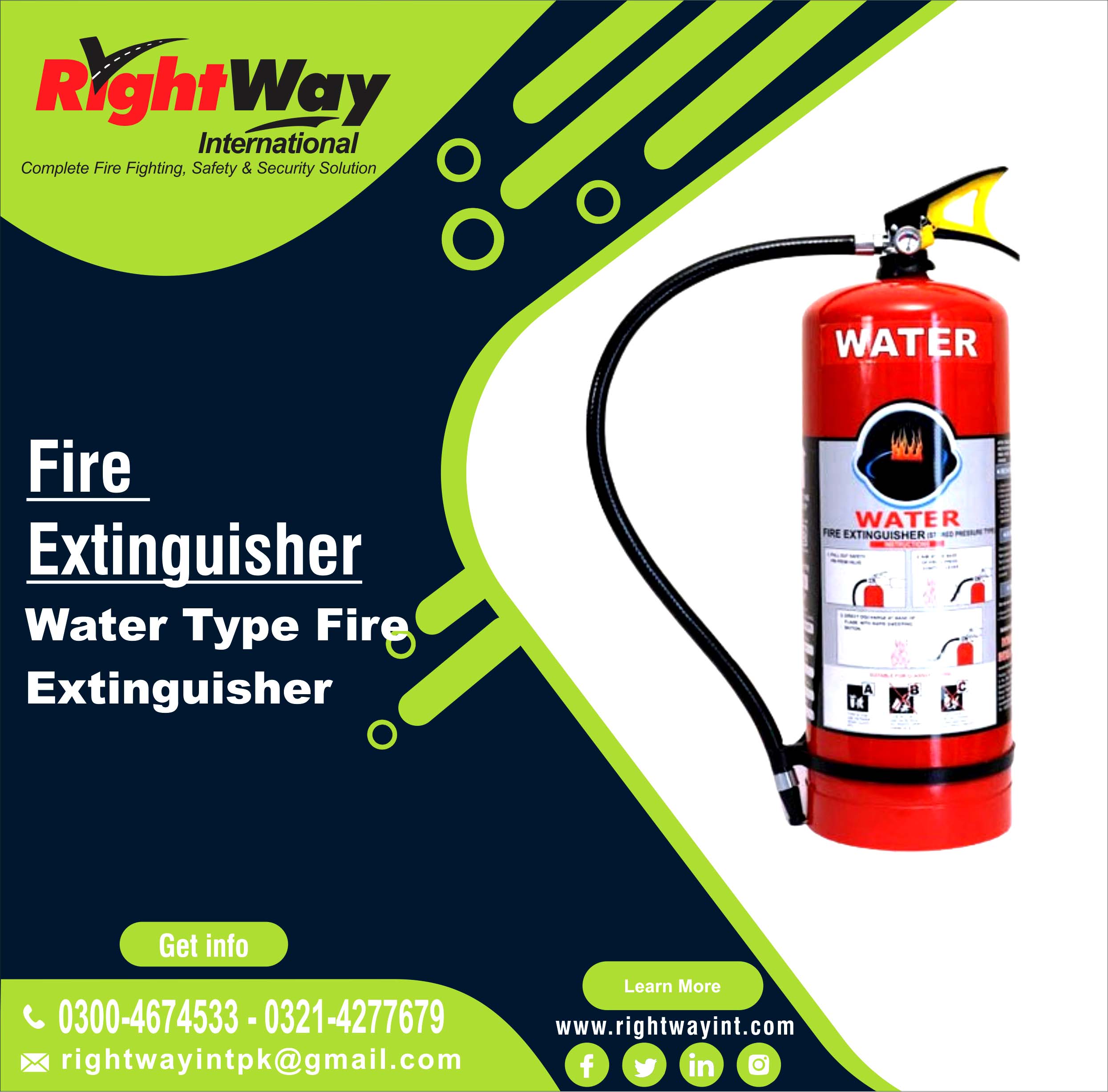 What is Water Type Fire Extinguisher ?