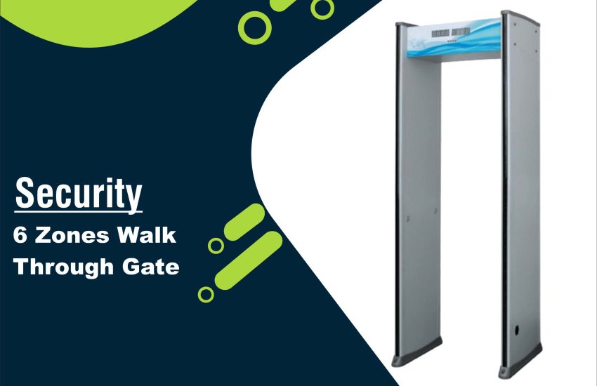 6 Zones Walk Through Gate