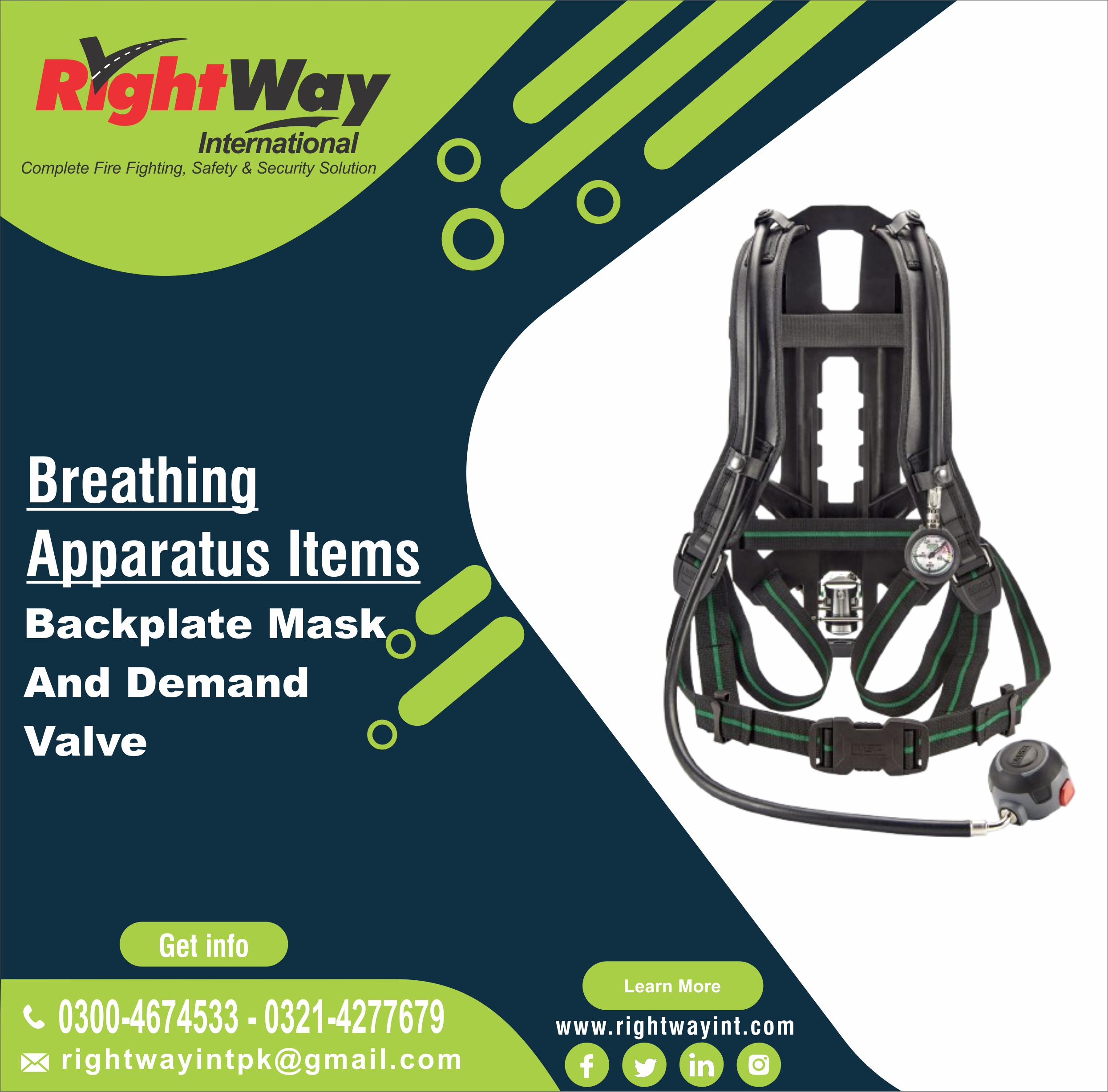 Backplate Mask And Demand Valve