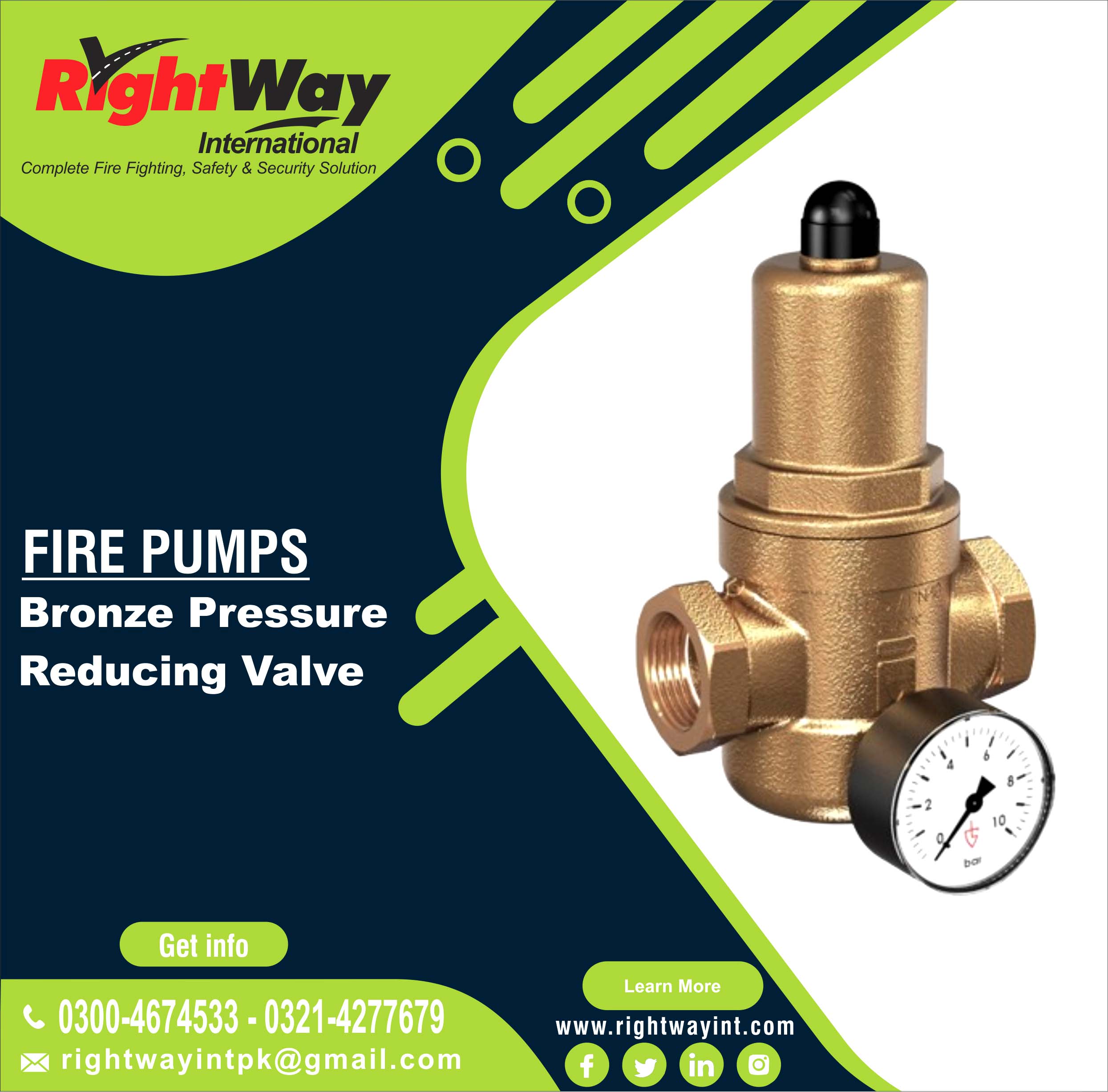 Bronze Pressure Reducing Valve