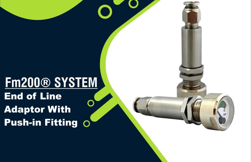 End of Line Adaptor With Push-in Fitting