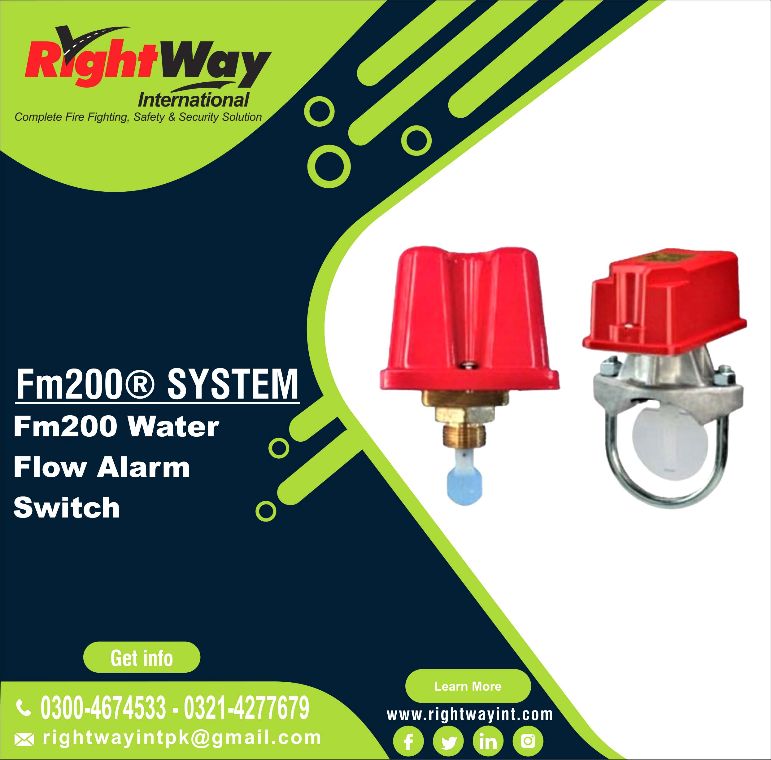 FM200 Water Flow Alarm Switch