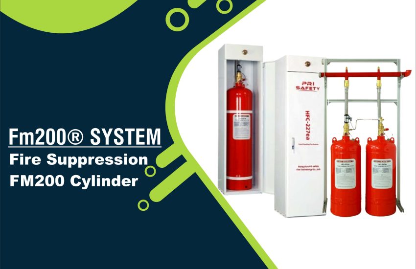 Fire Suppression FM200 Cylinder