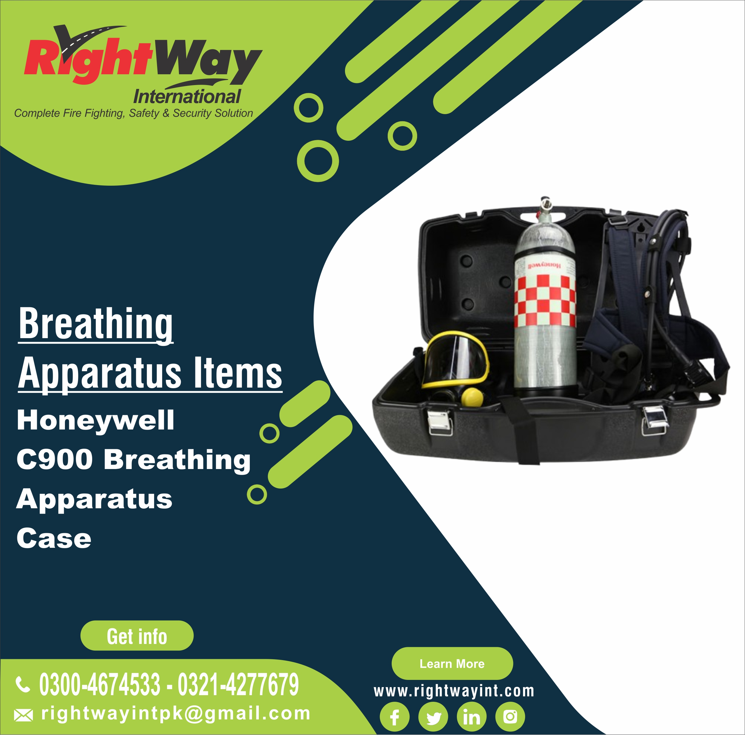 Honeywell C900 Breathing Apparatus Case
