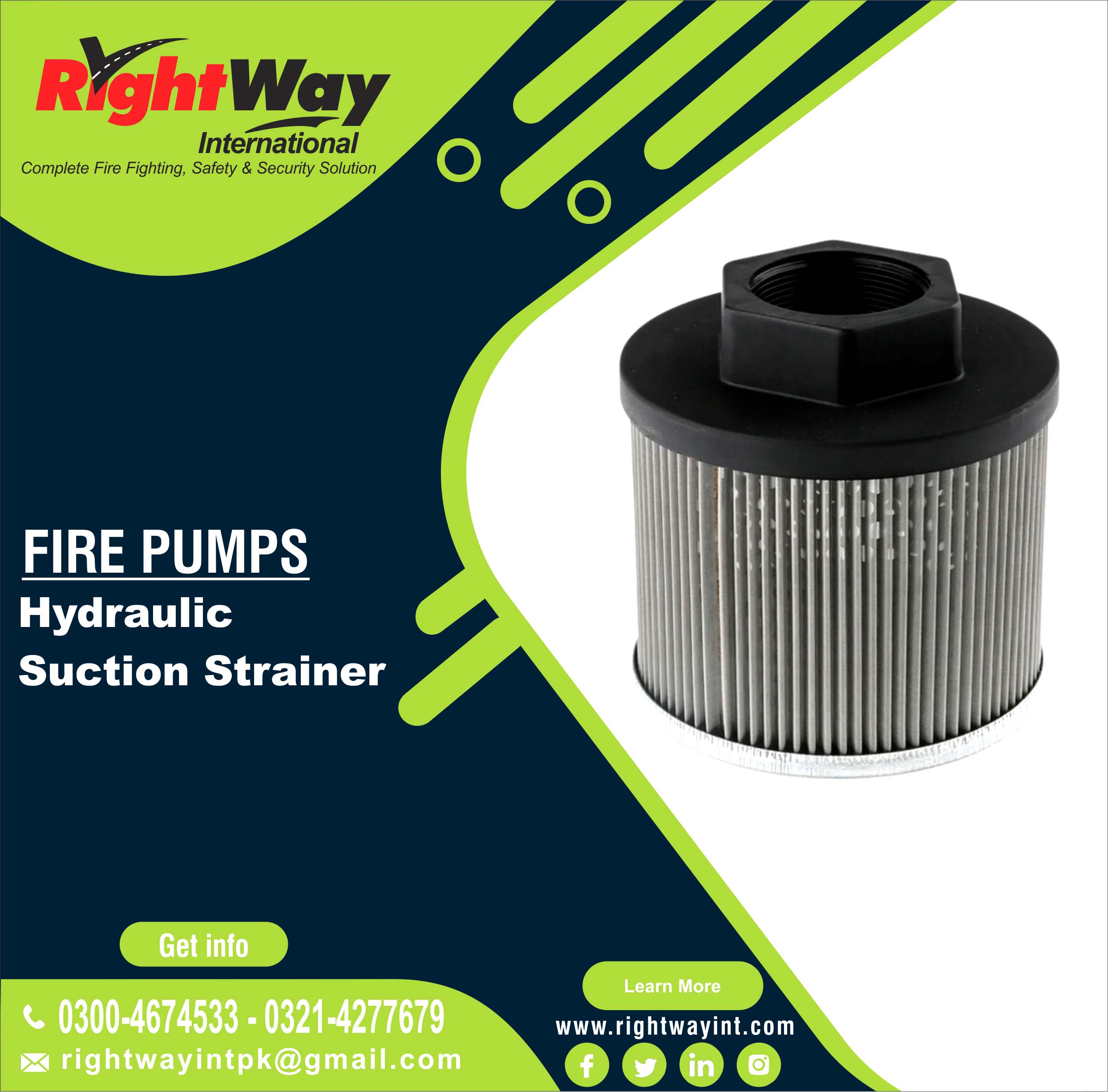 Hydraulic Suction Strainer