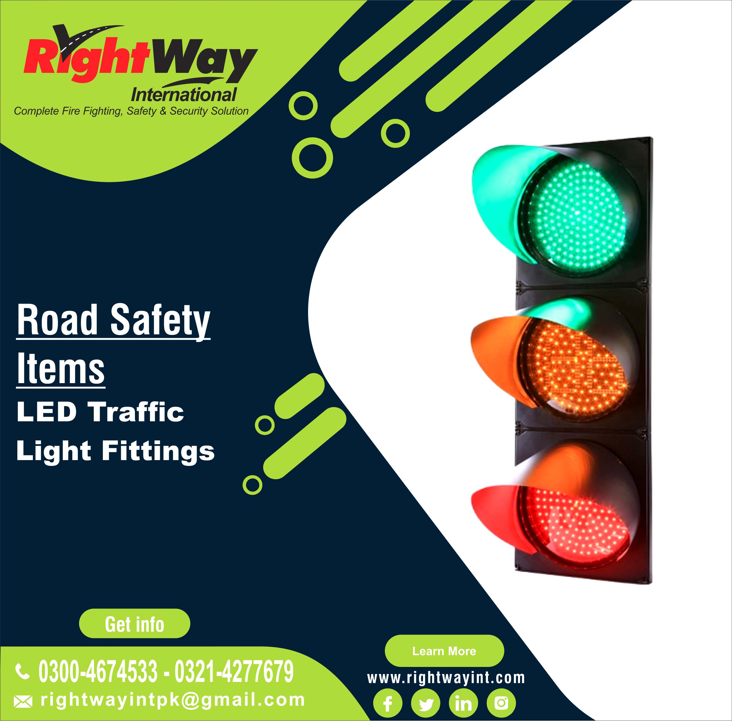 LED Traffic Light Fittings
