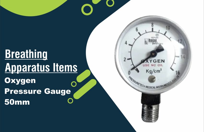 Oxygen Pressure Gauge 50mm