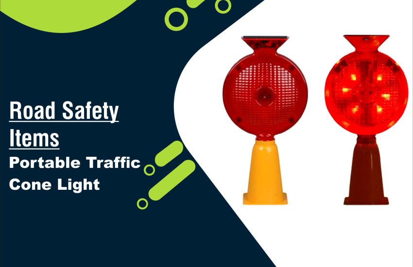 Portable Traffic Cone Light