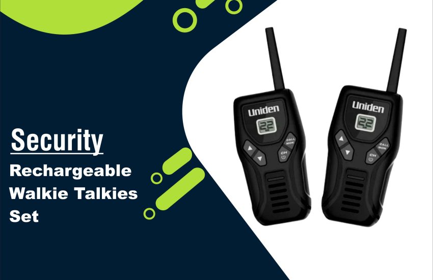 Rechargeable Walkie Talkies Set with 32 Km Range