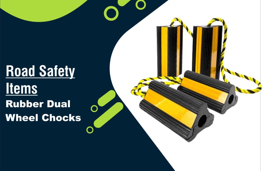Rubber Dual Wheel Chocks