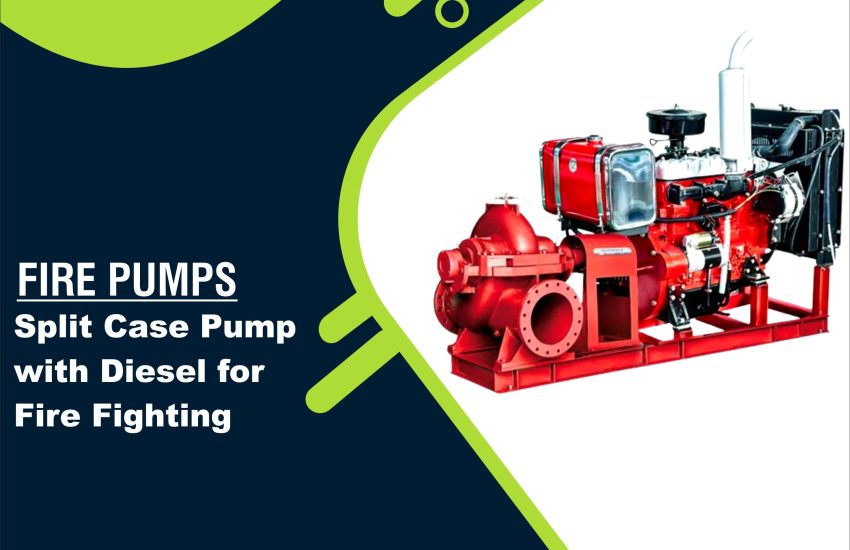 Split Case Pump with Diesel for Fire Fighting