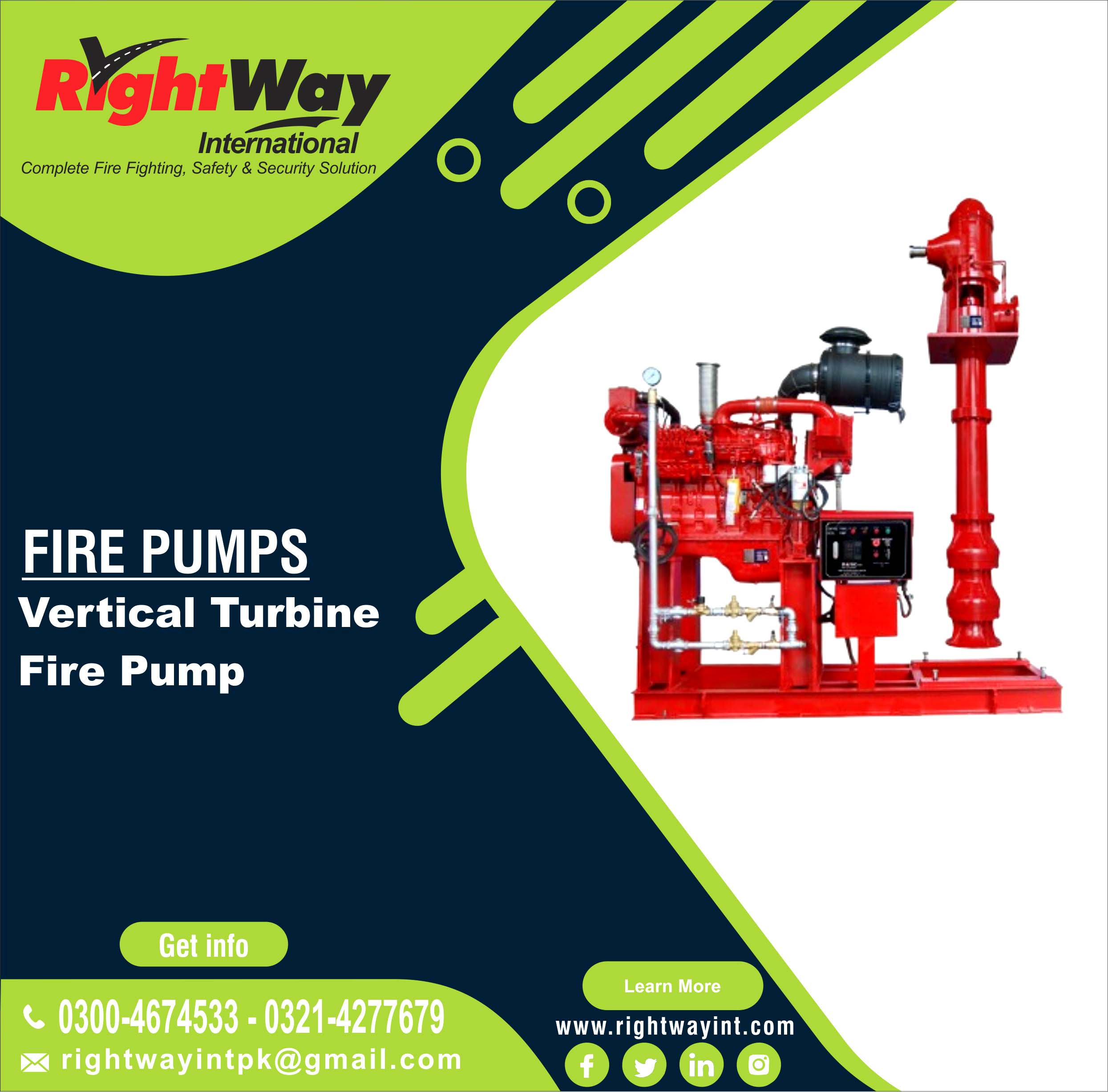 Vertical Turbine Fire Pump