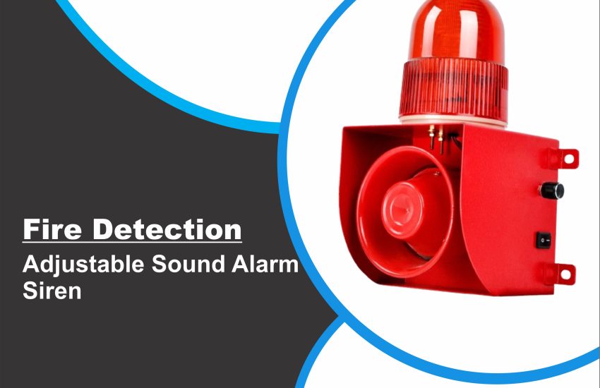 Adjustable Sound Alarm Siren