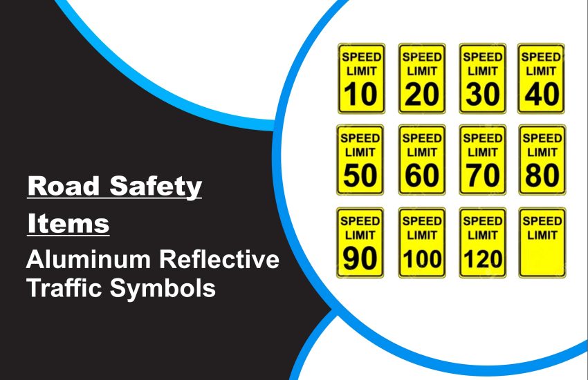 Aluminum Reflective Traffic Symbols
