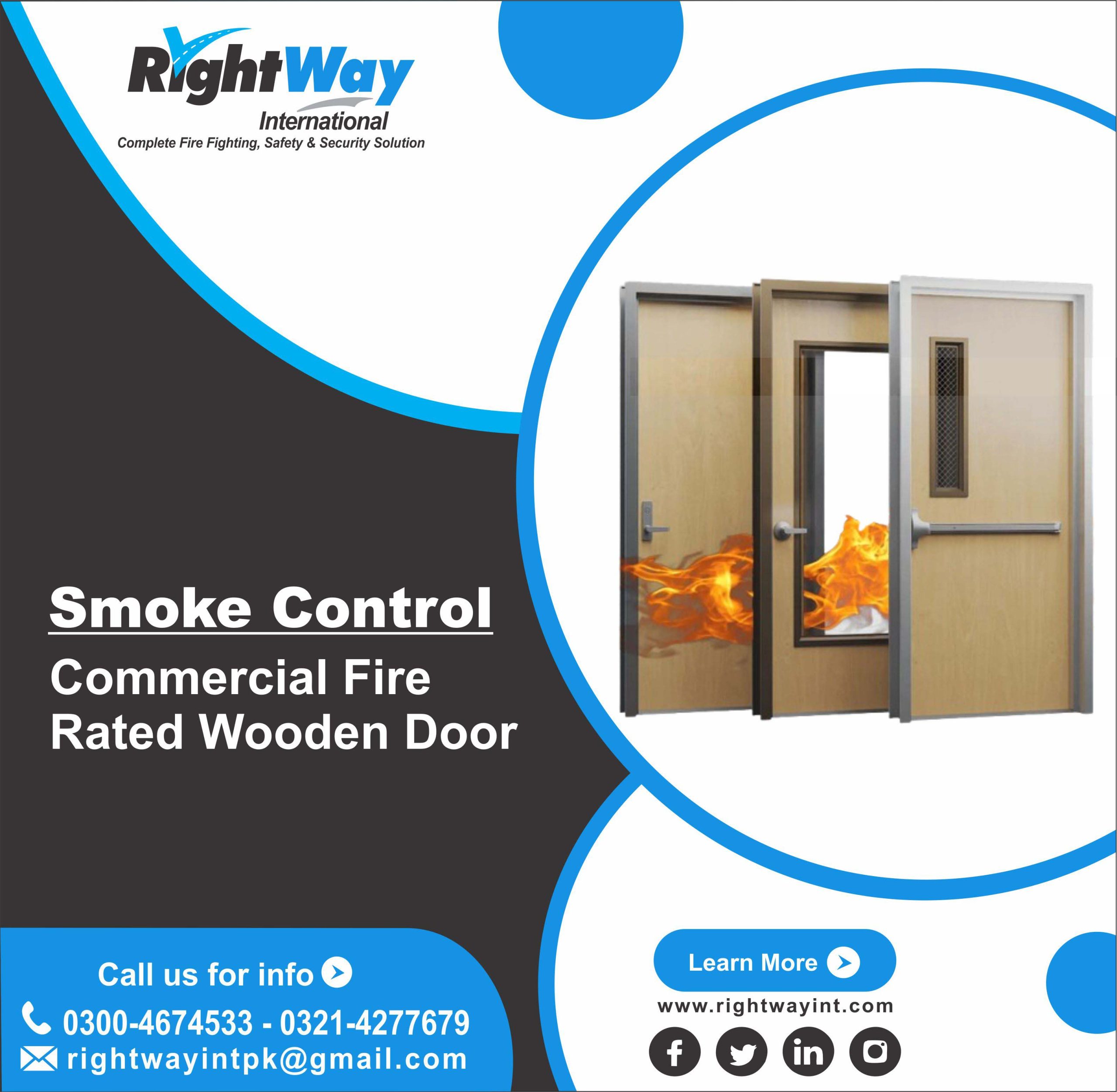 Commercial Fire Rated Wooden Door
