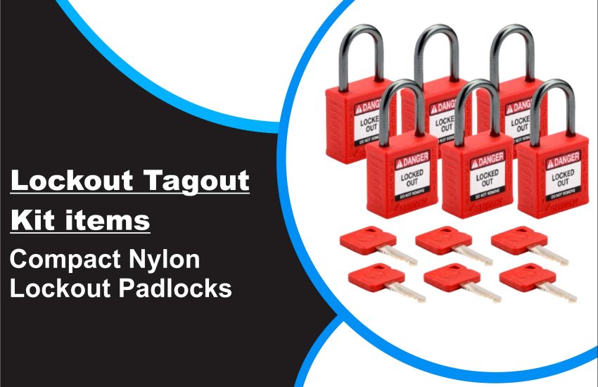 Compact Nylon Lockout Padlocks